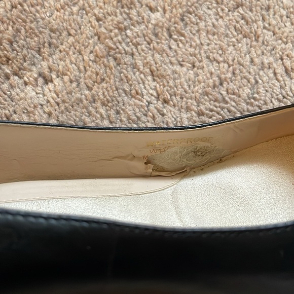 Cole Haan black waterproof wedge heel size 7.5 - Picture 6 of 7